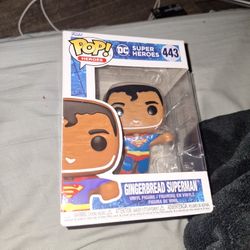 Bobble Head Gingerbread Superman
