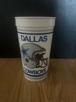 NFL Dallas Cowboys 1989  Season Schedule Cup