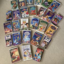 Disney VHS’ 