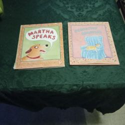 Martha Speaks & Perfectly Martha By Susan Meddaugh/1992/2004 Copyrights/2 Books For One Price
