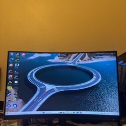 MSI 31.5" Curved FHD (1920x1080) HDMI DP 165Hz 1ms FreeSync LCD Gaming Monitor