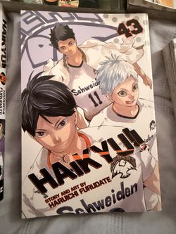 Haikyu v43 manga book new
