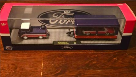 M2 Machines Ford Econoline Truck & Mustang Die-Cast Set