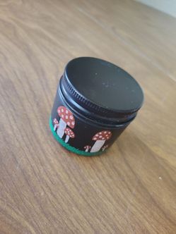 Adorable mushroom tin