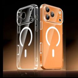 Magnetic Case for iPhone 17 Pro max Cases Shockproof Cover. Phone Protection, Compatible, Modern Phone Accessory, Minimalist Design, Premium Finish, D