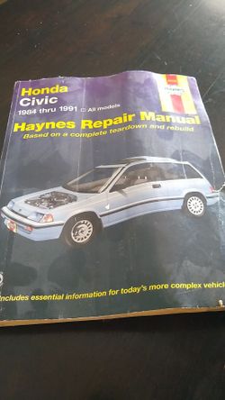Honda Civic, repair manual