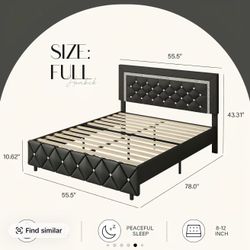 Full-size Glam Bed Frame 