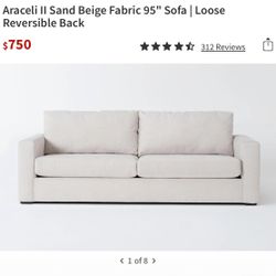 BRAND NEW IN BOX SOFA 