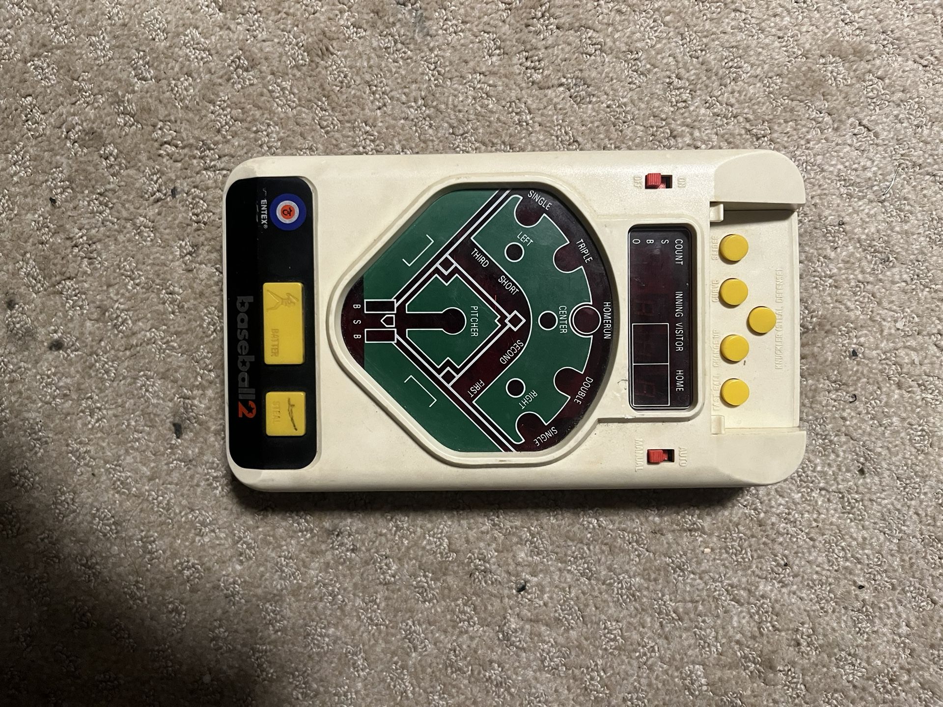 Vintage Retro Electronic Baseball Game