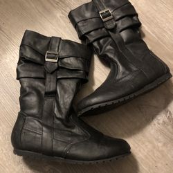 Lands End - Black Boots Women’s Size 9.5