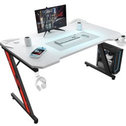 Homall Z-Shaped Gaming Desk