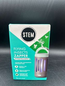 Flying Insect Zapper, Rechargeable Indoor and Outdoor Electric Fly Mosquito Trap