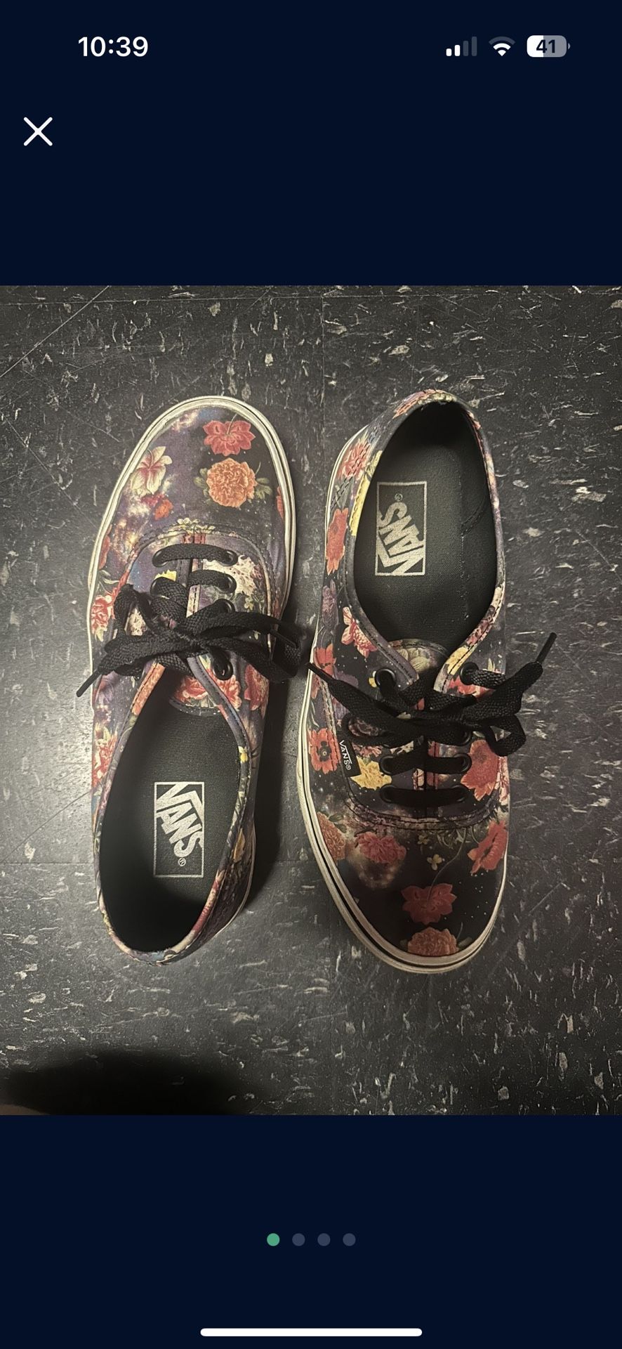 Vans classics Galaxy Floral