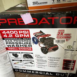 4400 PSI 4.2 GPM GAS POWERED PRESSURE WASHER