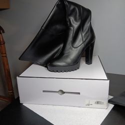 Guess Knee High Black Boots Soft 9.5 Shoes