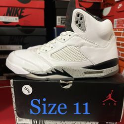 Jordan 5 White Cement