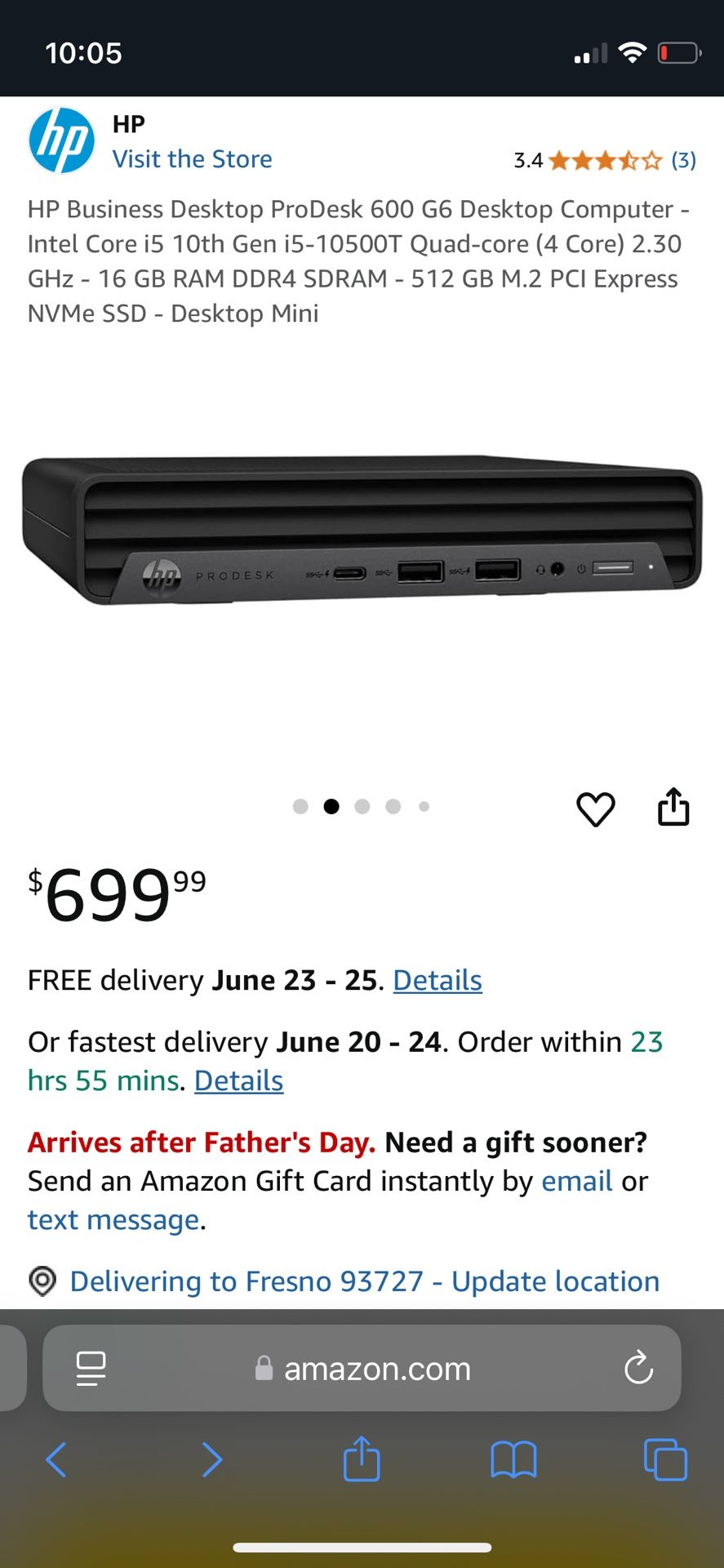 desktop mini work pc just has no cords