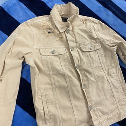 Unisex Pink Jean Jacket