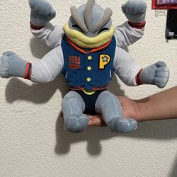 2025 POKEMON WORLD CHAMPIONSHIP anaheim VARSITY JACKET MACHAMP exclusive PLUSH