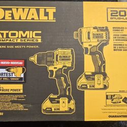 Dewalt Drill And Impact Driver Set