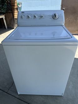 Top Load Washer Kenmore Elite.