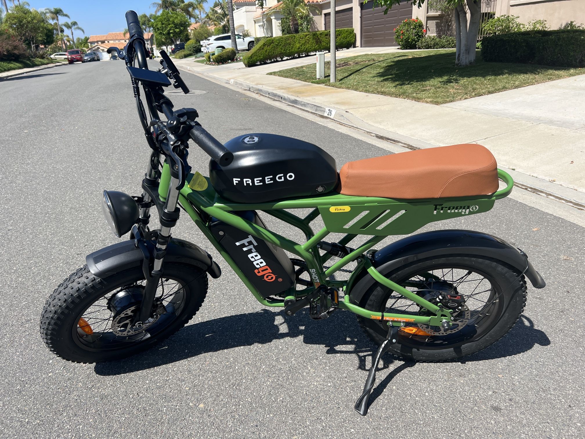NEW Freego Shotgun F3 Pro Electric Bike 2000W Dual Motor Dual Battery
