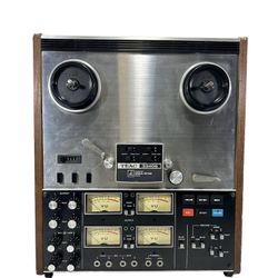 TEAC A-3340S ~ 4-Track 4-Channel Simul-Sync Stereo Tape Deck ~ Tested / READ
