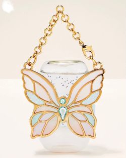 Beautiful! BATH & BODY WORKS✨🦋STAINED GLASS BUTTERFLY🦋✨Eye-catching Pocketbac Holder