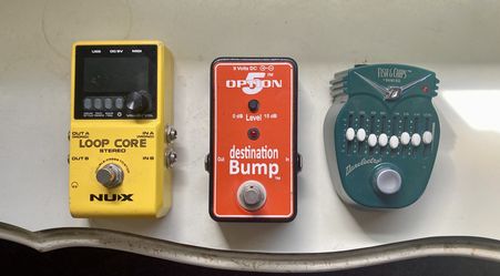 Guitar Effect Pedal Lot