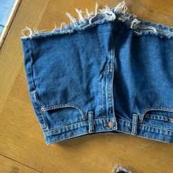 Jean Shorts, pink VS Size 27