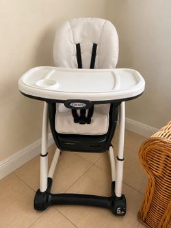 Graco Baby high chair white and black