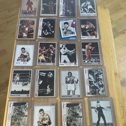 Vintage Boxing Star Card Lot