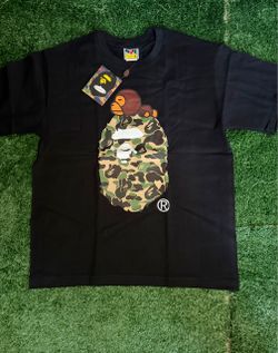 BAPE Milo on Big Ape Head T-Shirt Black