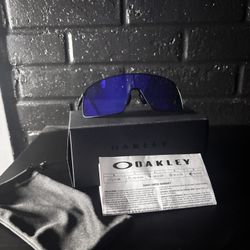 Oakley Sutro Ti – Matte Blue w/ Prizm Lenses