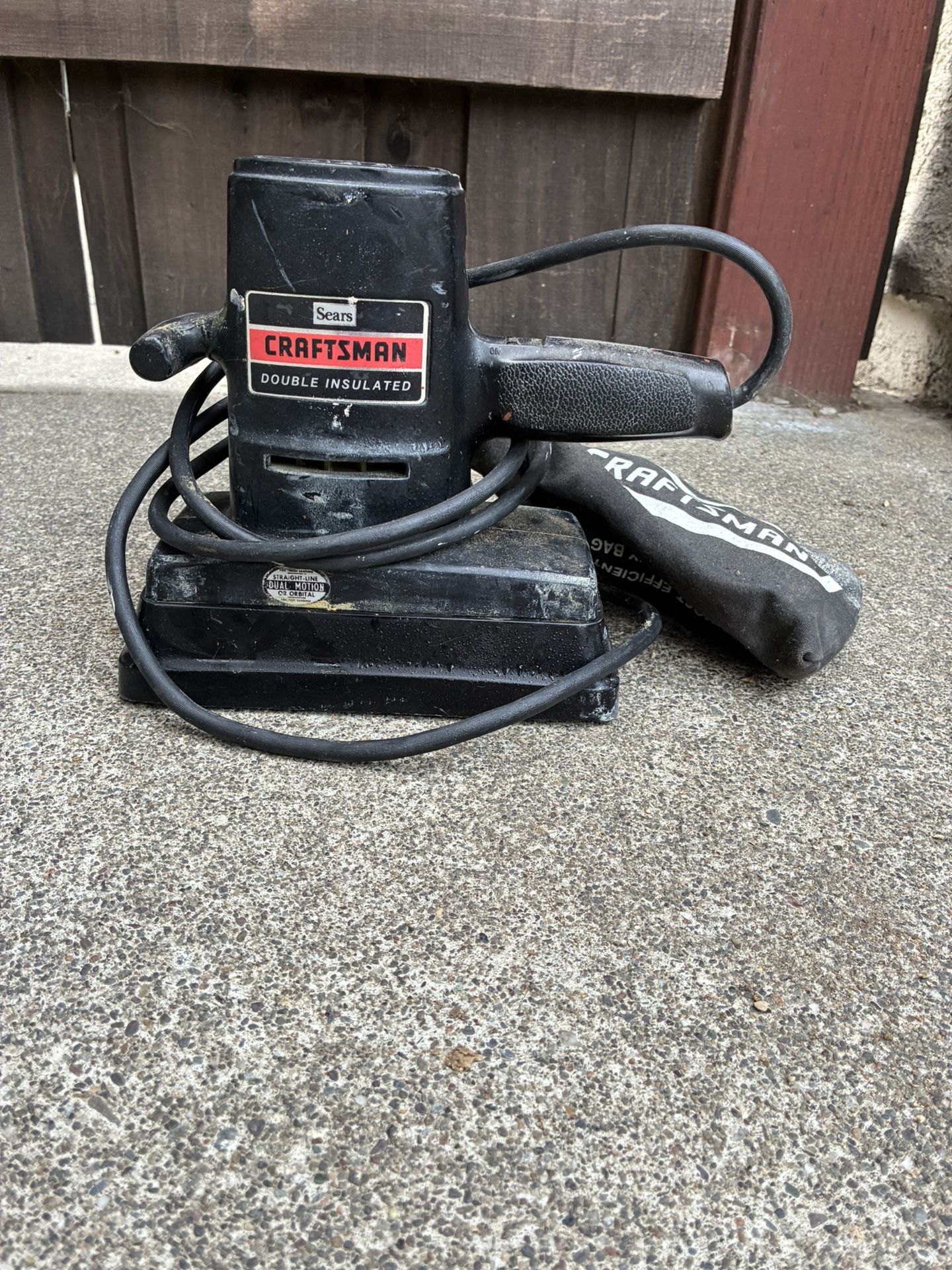 Craftsman Double Insulated Sander