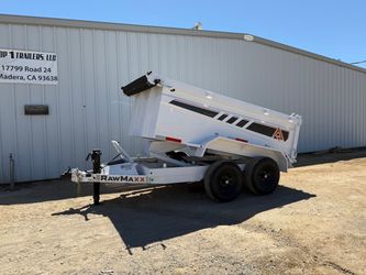 2026 RawMaxx SDX Knight Dump Trailer