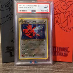 Scizor Neo Japanese Holo PSA Pokemon 