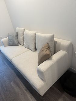 Like New Stylish Sofa - 30"H x 82.6"W x 37.4"D