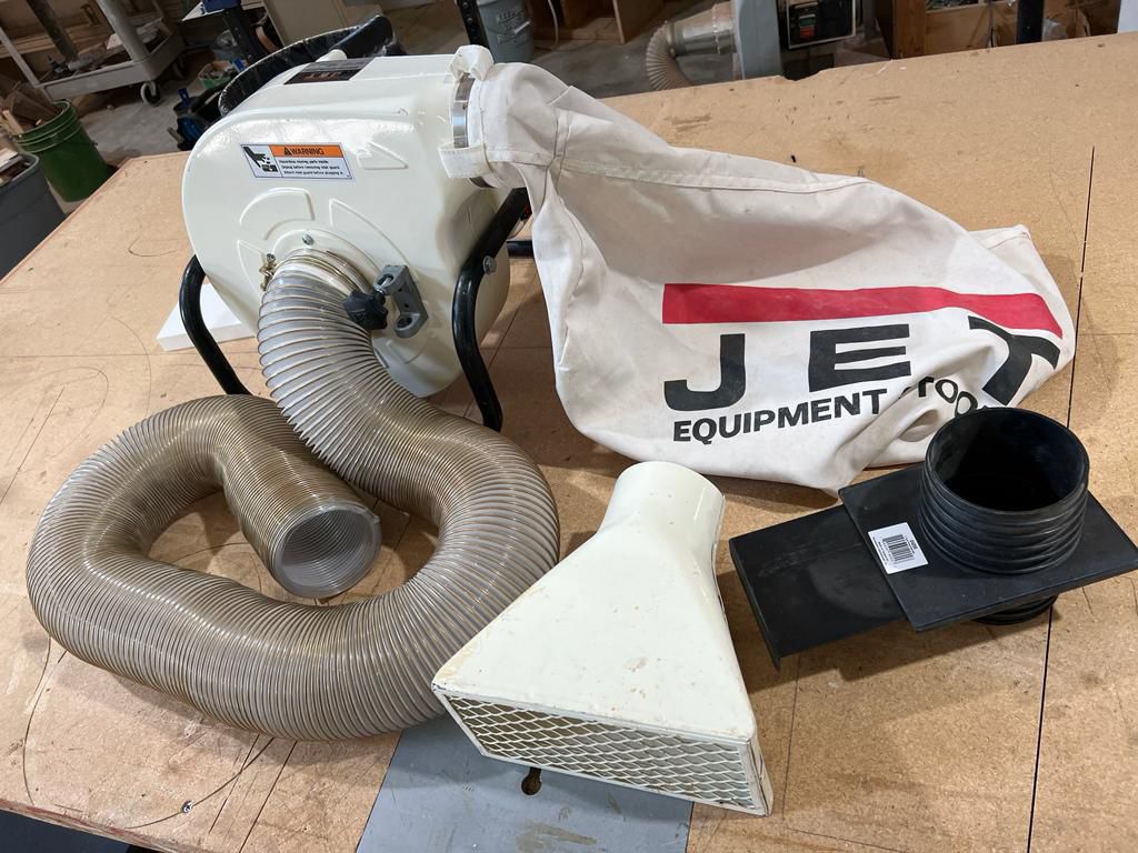 JET  1HP 650 cfm Portable Dust Collector