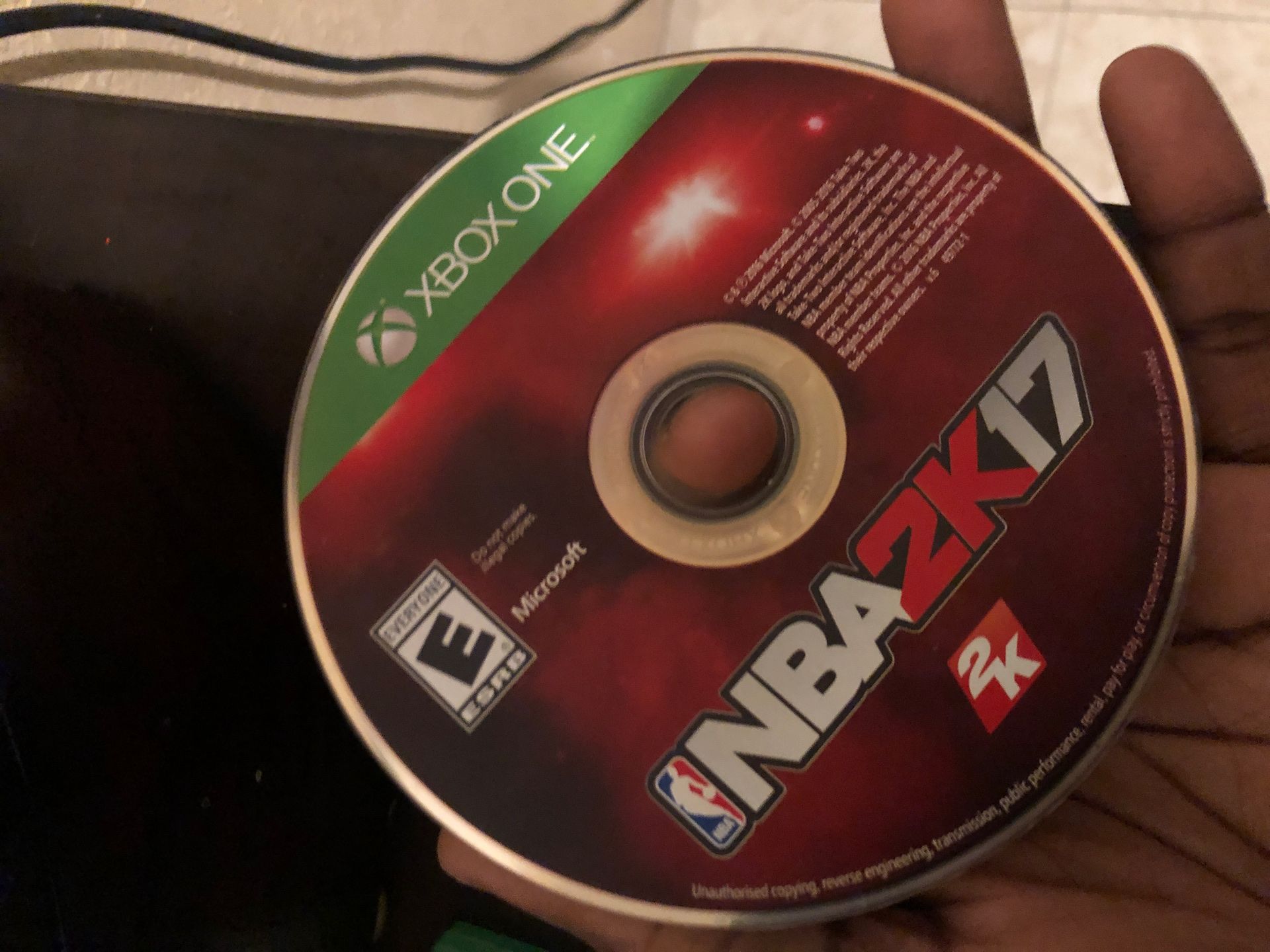 NBA 2k17 Xbox one ( still works )