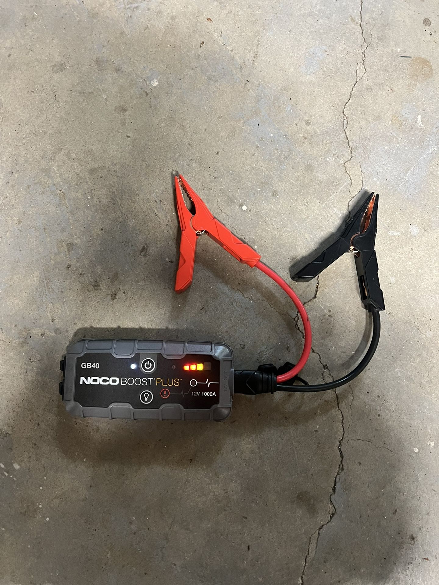 NOCO BOOST PLUS - 1,000 Amps 12 Volt Boost - Lithium Jump Starter