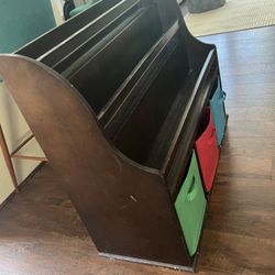 Kids Bookshelf/ Toy storage