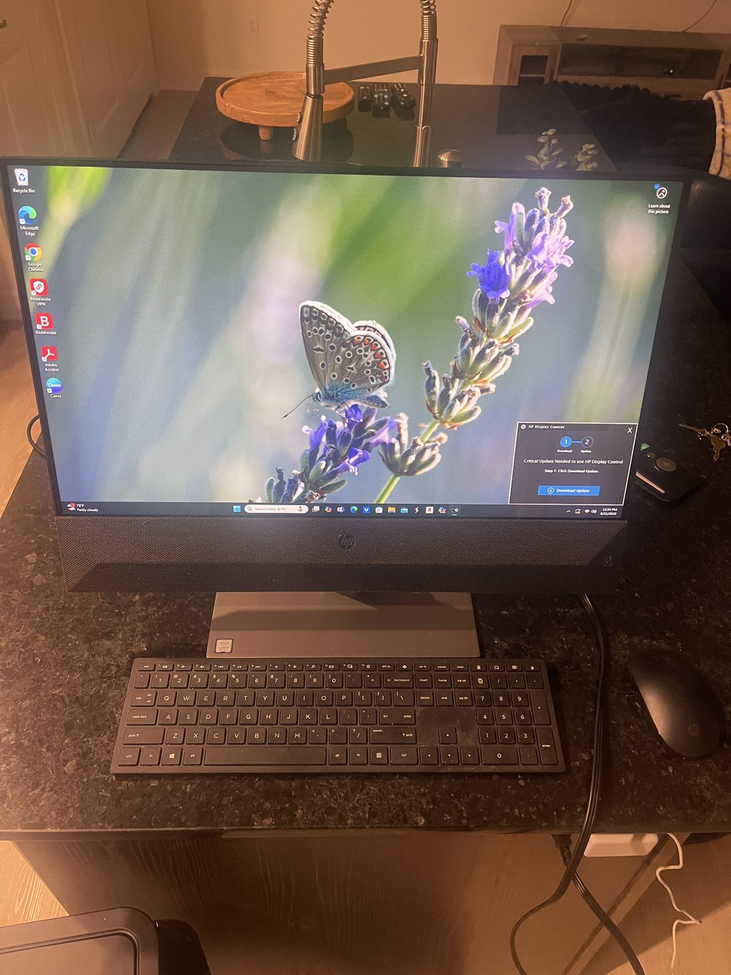Hp Touchscreen Desktop computer