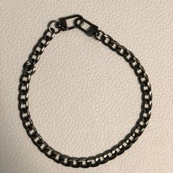New 16" Gun black strap chain