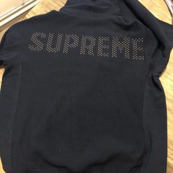 New Supreme studded hoodie size Medium