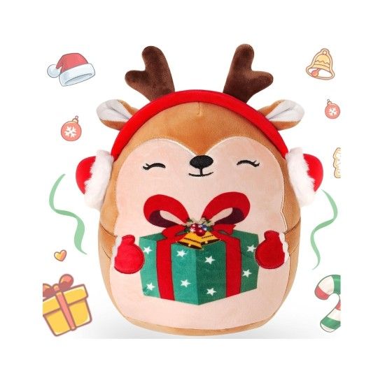 Stuffed Animal Plush Soft and Hugging Deer 10"