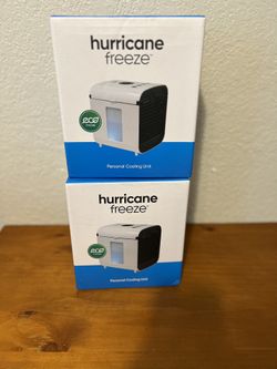 Hurricane Freeze Presonal Cooling Unit