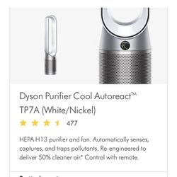 Dyson TP7A Air Cleaner/Purifier 
