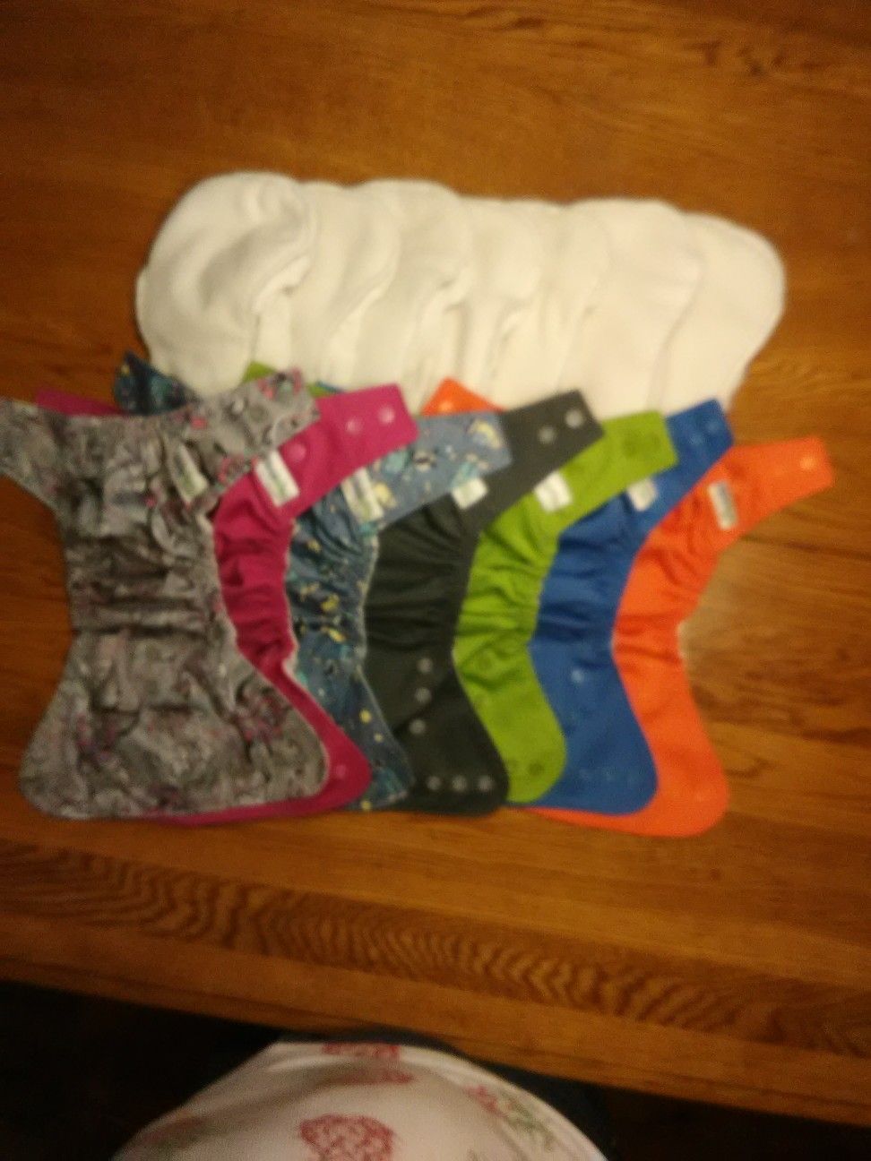 Cloth diapers GroVia AI2 covers and no prep soakers $65.00 for lot