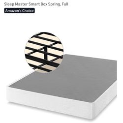 Size Full- 9” Metal Box Spring With Fabric Cover 